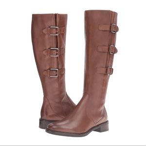 ECCO | BROWN LEATHER BOOTS